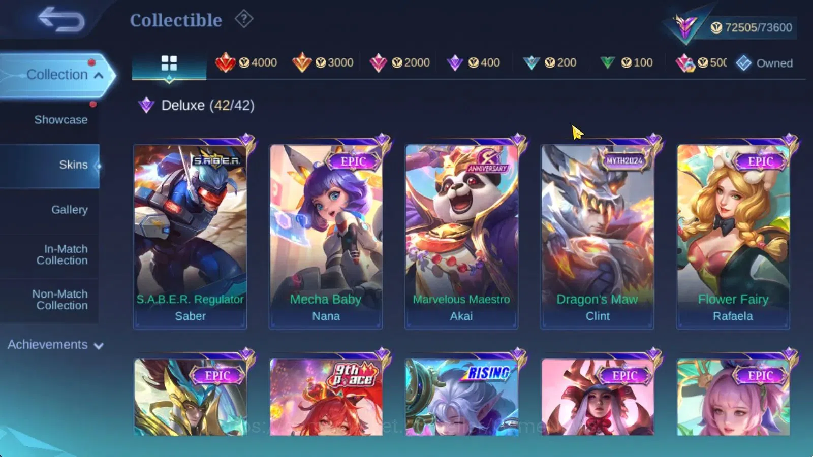 Mobile Legends: Bang Bang Accounts Hero 120|Skin 273|High Glory 54|Prime Claude,KOF K image 8