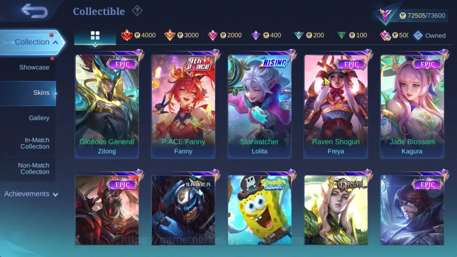 Mobile Legends: Bang Bang Accounts Hero 120|Skin 273|High Glory 54|Prime Claude,KOF K image 9