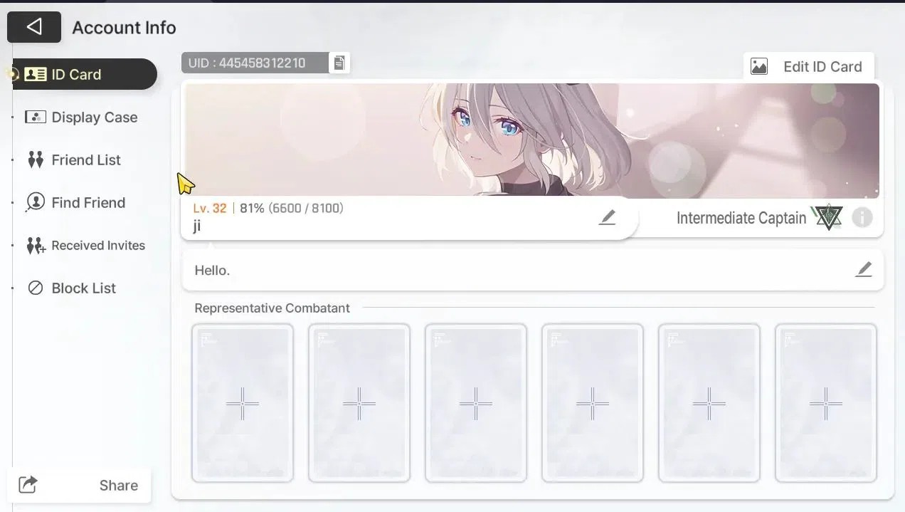 Chaos Zero Nightmare Accounts GLOBAL|Lv32|6 SSR[Tiphera,Chizuru+Sign,Nine,Haru,V image 2