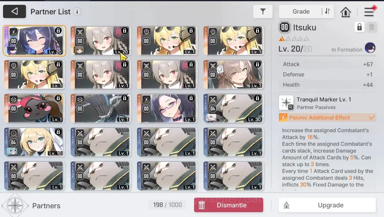 Chaos Zero Nightmare Accounts GLOBAL|Lv32|6 SSR[Tiphera,Chizuru+Sign,Nine,Haru,V image 5