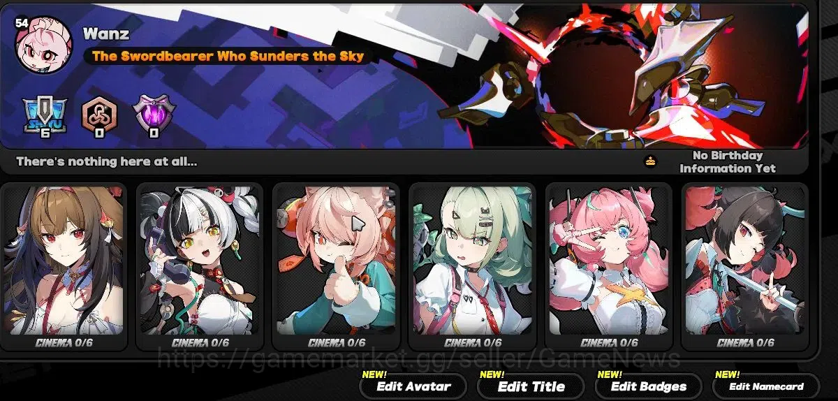 Zenless Zone Zero Accounts ASIA|IK 54|7 LMT,YSG Premium Team[(Shunguang+Sign( image 4