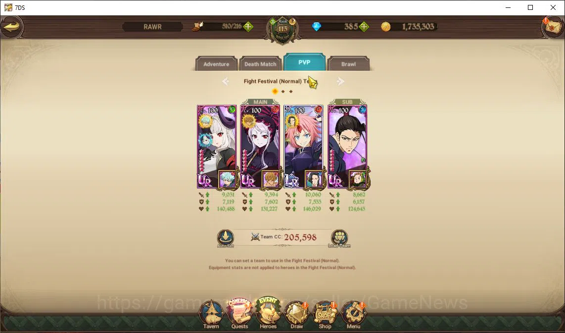 The Seven Deadly Sins: Grand Cross Accounts Asia |6 M CC|385 Dm|5 LR+4 UR+Many Collab|Roxy,Mil image 11