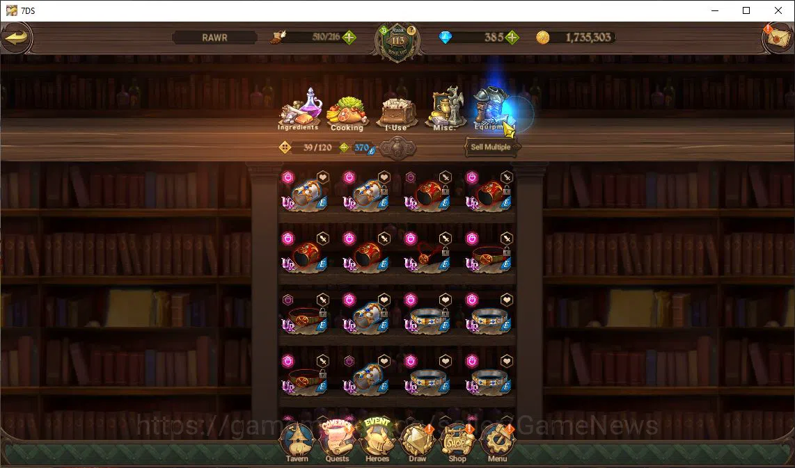 The Seven Deadly Sins: Grand Cross Accounts Asia |6 M CC|385 Dm|5 LR+4 UR+Many Collab|Roxy,Mil image 2