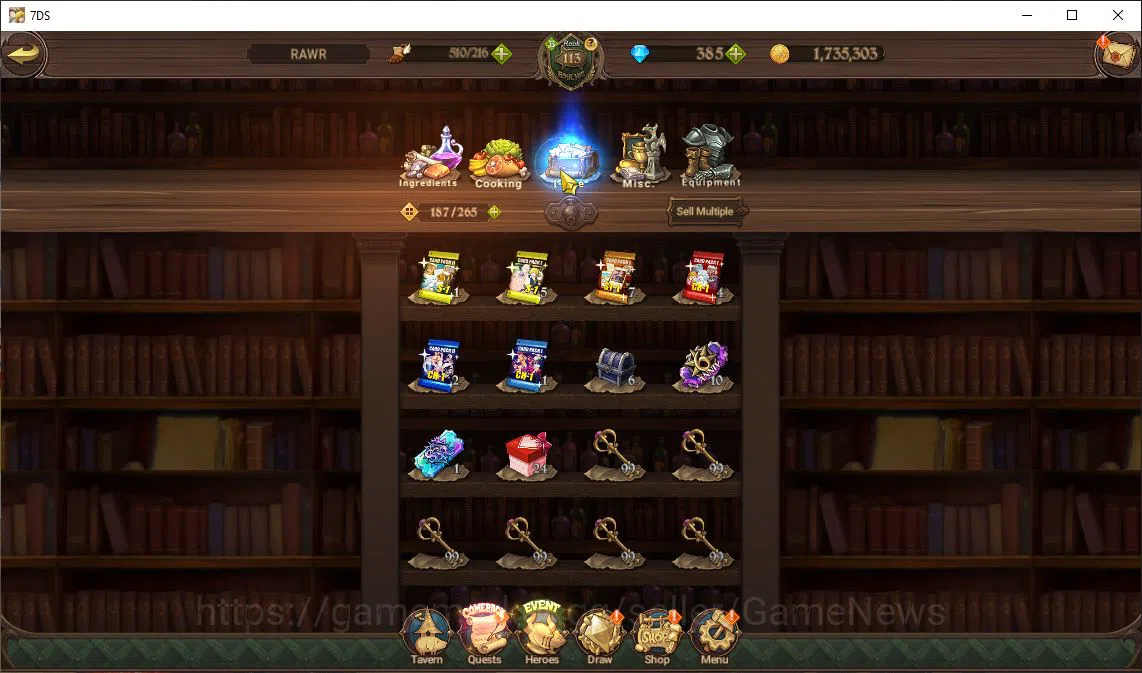 The Seven Deadly Sins: Grand Cross Accounts Asia |6 M CC|385 Dm|5 LR+4 UR+Many Collab|Roxy,Mil image 4