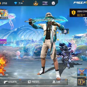 Free Fire Accounts Indonesia, Vault 30| Evo MP 5 Lvl 6, SG lumut, Bun image 1