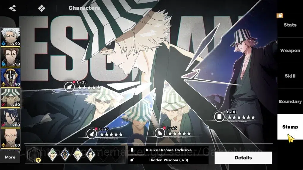 BLEACH: Soul Resonance Accounts NuverseSEA LV 66|10SSR [(ToshiroB1,IkkakuB1,Aizen, image 14