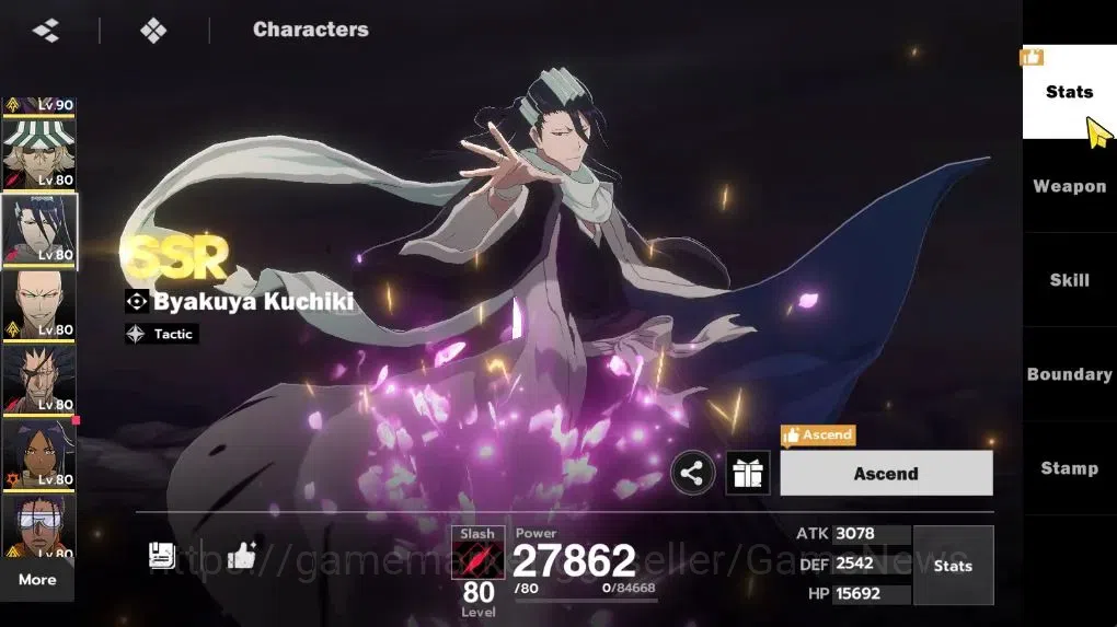 BLEACH: Soul Resonance Accounts NuverseSEA LV 66|10SSR [(ToshiroB1,IkkakuB1,Aizen, image 15