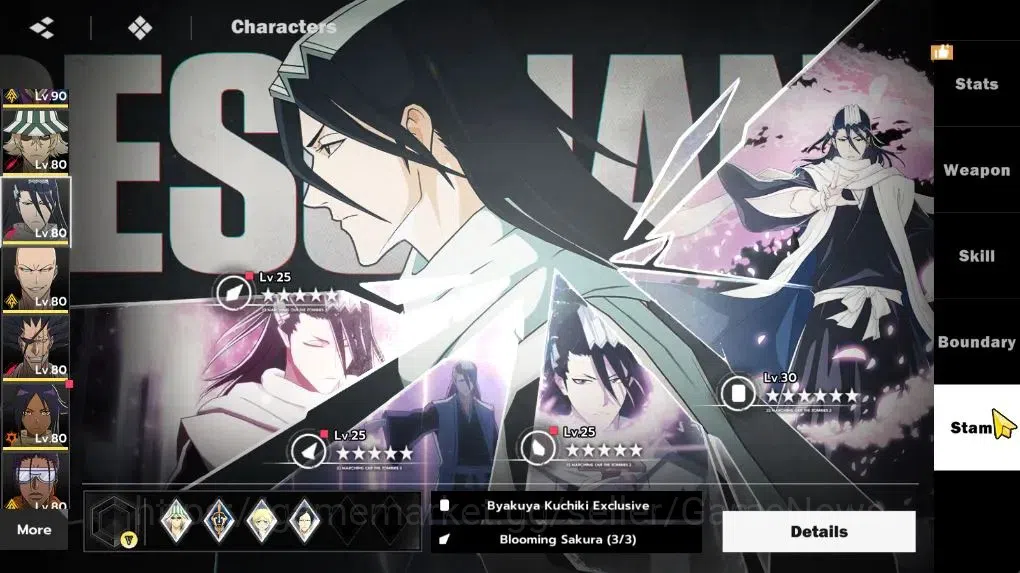BLEACH: Soul Resonance Accounts NuverseSEA LV 66|10SSR [(ToshiroB1,IkkakuB1,Aizen, image 16