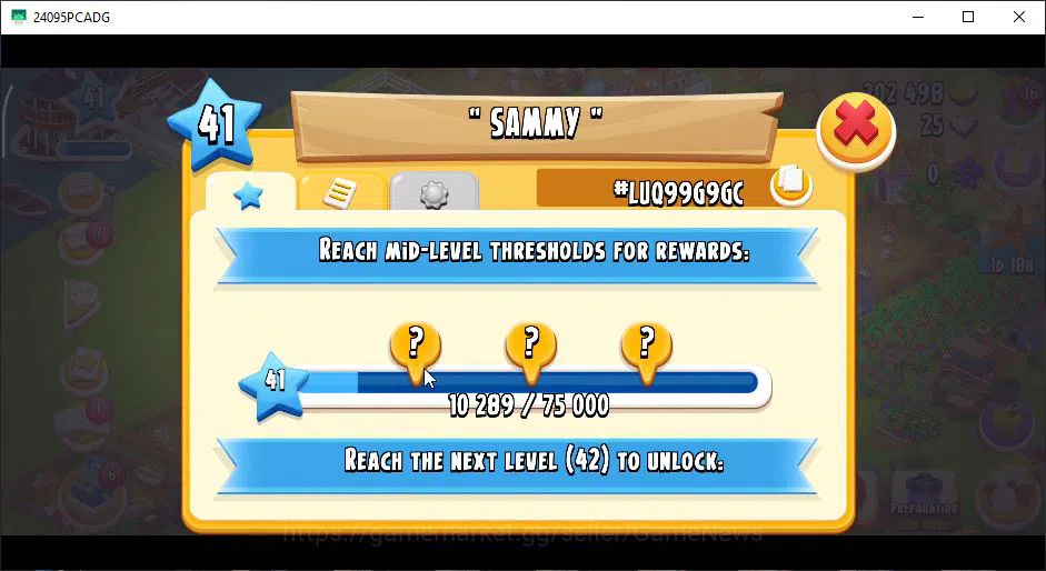 Hay Day Accounts Level 41 | Barn Storage 1050 + Silo Storage 625 | 202k Coins, 25 Diamonds |CN ON|Log Supercell ID|Take 10