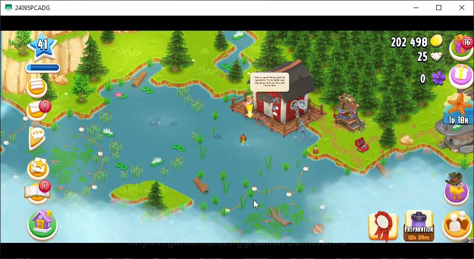 Hay Day Accounts Level 41 | Barn Storage 1050 + Silo Storage 625 | 202k Coins, 25 Diamonds |CN ON|Log Supercell ID|Take 6