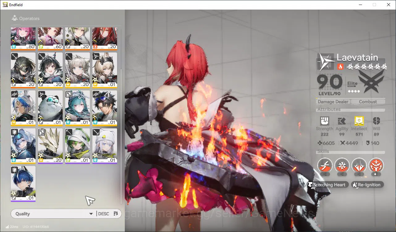 Arknights: Endfield Accounts Asia Lv53|1,7k Oro|6 SSR[(Laeva,Gilbert,ArdelP1)+S image 2