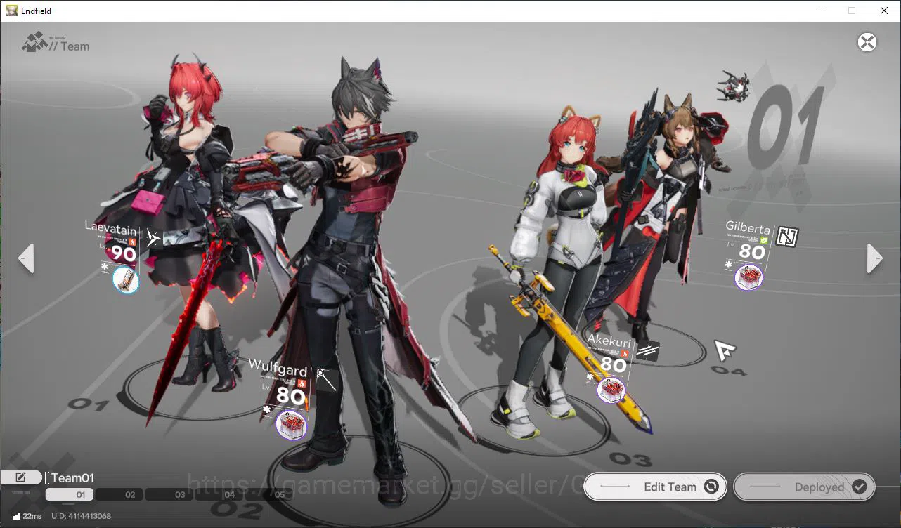 Arknights: Endfield Accounts Asia Lv53|1,7k Oro|6 SSR[(Laeva,Gilbert,ArdelP1)+S image 20