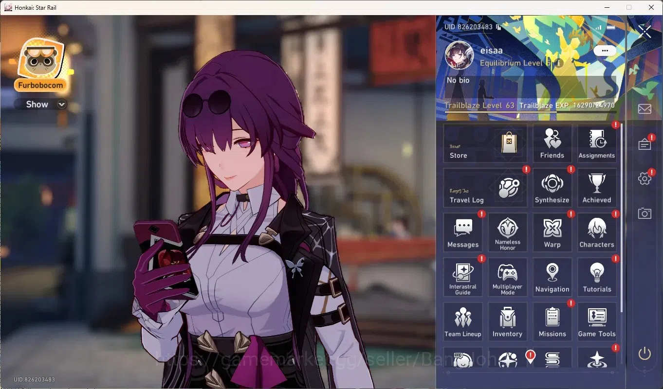 Honkai Star Rail Accounts Others ASIA|TL 63|1 Prem Team|10 Limited 1