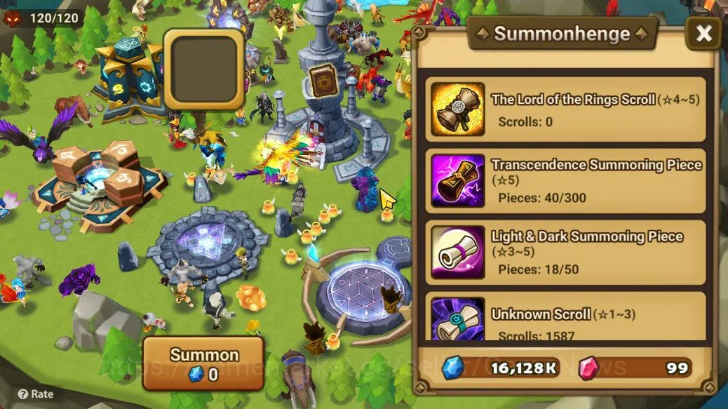 Summoners War: Sky Arena Accounts GLOBAL|Lv 25|Fresh Starter|1 NB5[Thesar]|Returning image 12