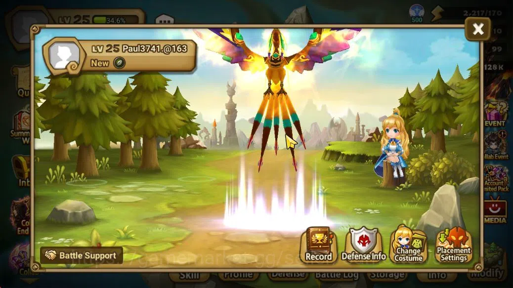 Summoners War: Sky Arena Accounts GLOBAL|Lv 25|Fresh Starter|1 NB5[Thesar]|Returning image 2