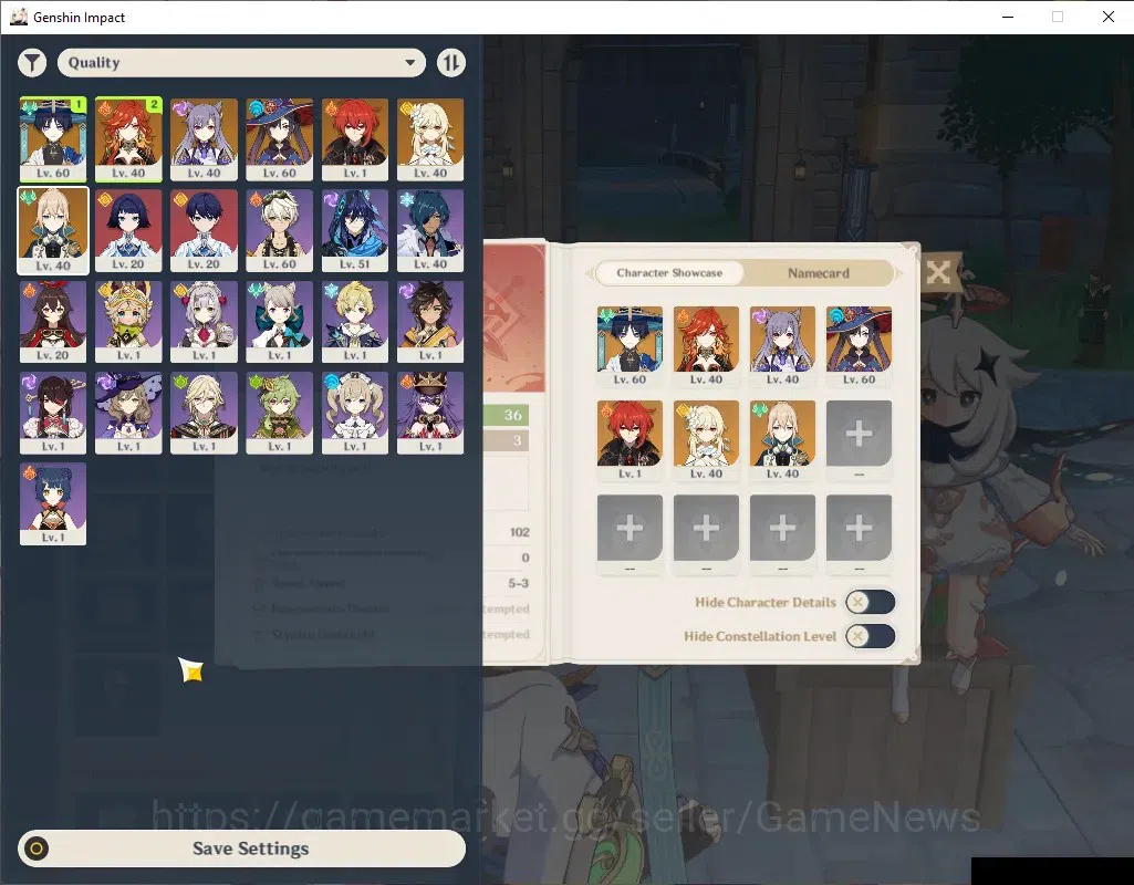 Genshin Impact Accounts ASIA|AR 36|BD Unset|2 Limited +4(*5Standart)|Mavui image 1