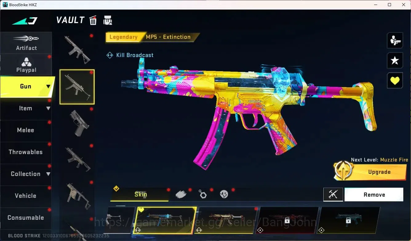Blood Strike Accounts ASIA | AK47 7DS, Ethan BLEACH|5 Ultra Guns, 3 Ultr image 15