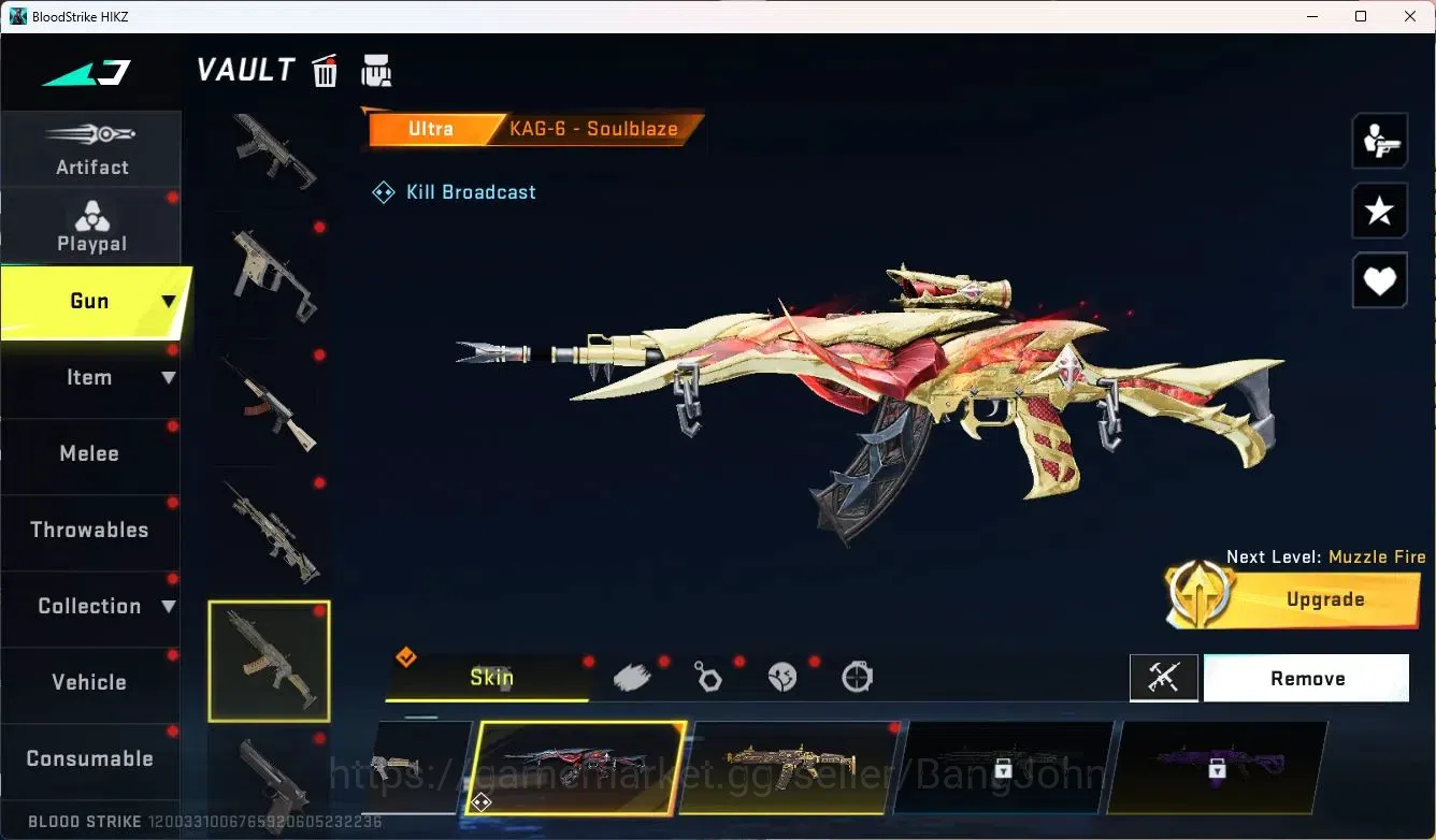Blood Strike Accounts ASIA | AK47 7DS, Ethan BLEACH|5 Ultra Guns, 3 Ultr image 20