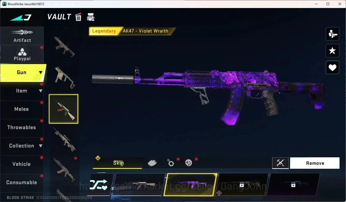 Blood Strike Accounts ASIA | AK47 7DS, Ethan BLEACH|5 Ultra Guns, 3 Ultr image 3