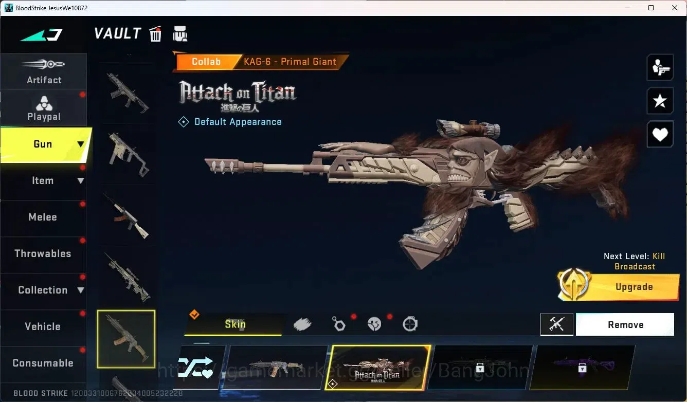 Blood Strike Accounts ASIA | AK47 7DS, Ethan BLEACH|5 Ultra Guns, 3 Ultr image 4