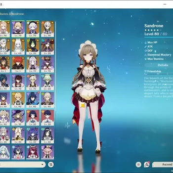 Genshin Impact Accounts Others ASIA|AR 56|8 Limit+2Sign Wep + PremMavu,PremZibai,SemiPrem Nouvilette,PremSandrone|MC