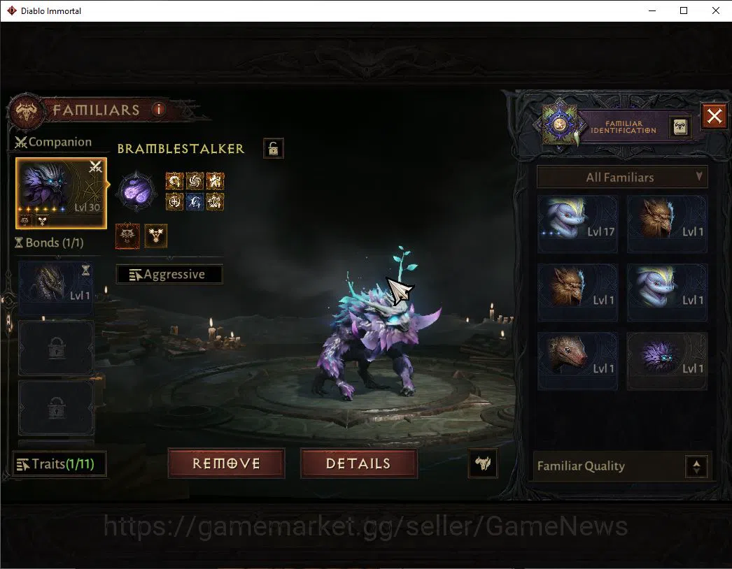 Diablo Immortal Accounts Starter SEA - Vasily|Lv60(543)|Crusader|33k CR|Reso 405|Paragon Maledictor|Inferno I|Hell Lv 11