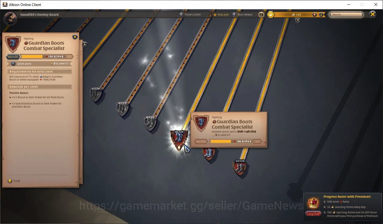 Albion Online Accounts ASIA | 25,7M Total Fame - 2,12M Silver|T8 Fiber Ha image 7