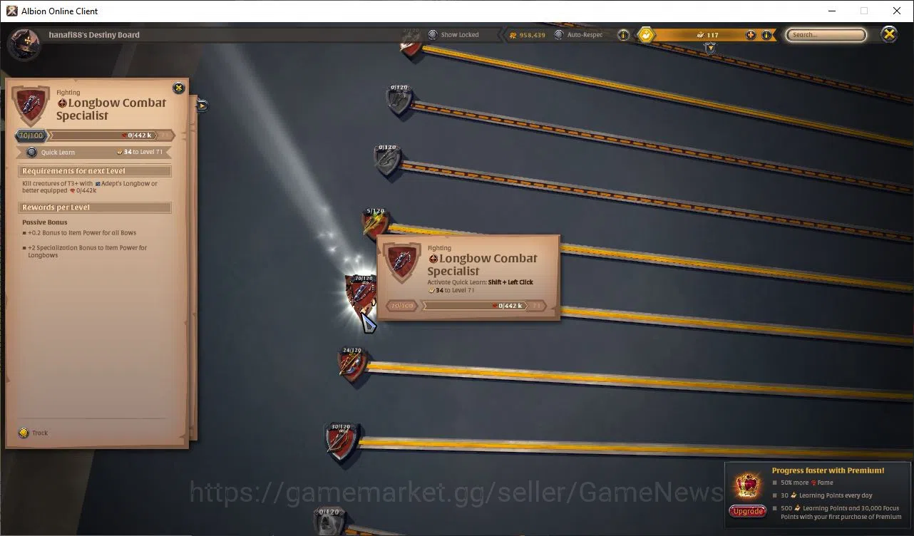 Albion Online Accounts ASIA | 25,7M Total Fame - 2,12M Silver|T8 Fiber Ha image 8