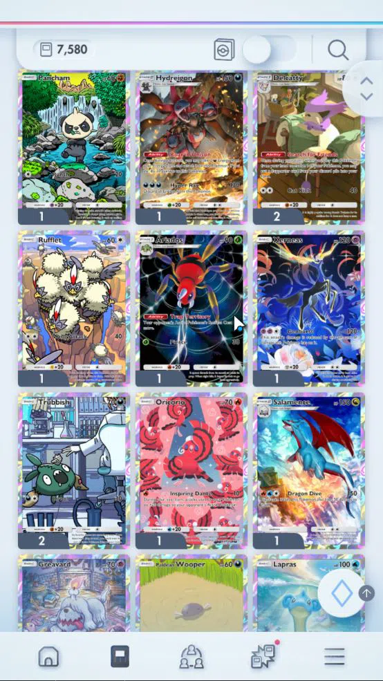 Pokémon TCG Pocket Accounts EN 7,5K Card|121EX|3Crown [Bombirdier,Mew,RCandy]3 image 10