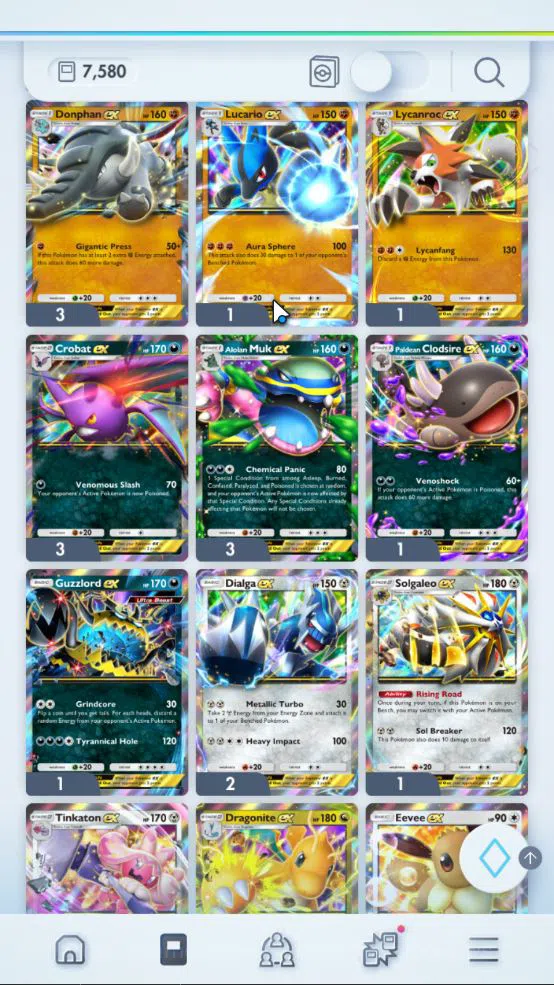 Pokémon TCG Pocket Accounts EN 7,5K Card|121EX|3Crown [Bombirdier,Mew,RCandy]3 image 16