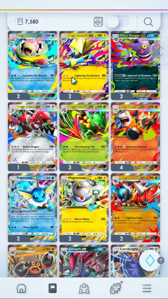 Pokémon TCG Pocket Accounts EN 7,5K Card|121EX|3Crown [Bombirdier,Mew,RCandy]3 image 18