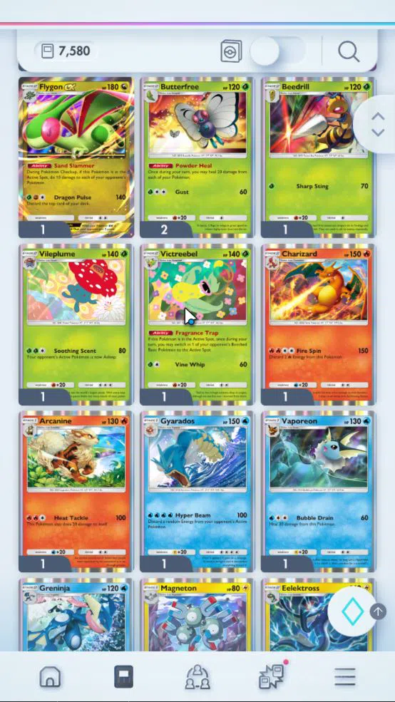 Pokémon TCG Pocket Accounts EN 7,5K Card|121EX|3Crown [Bombirdier,Mew,RCandy]3 image 19