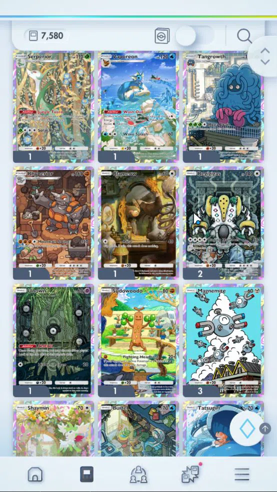 Pokémon TCG Pocket Accounts EN 7,5K Card|121EX|3Crown [Bombirdier,Mew,RCandy]3 image 7