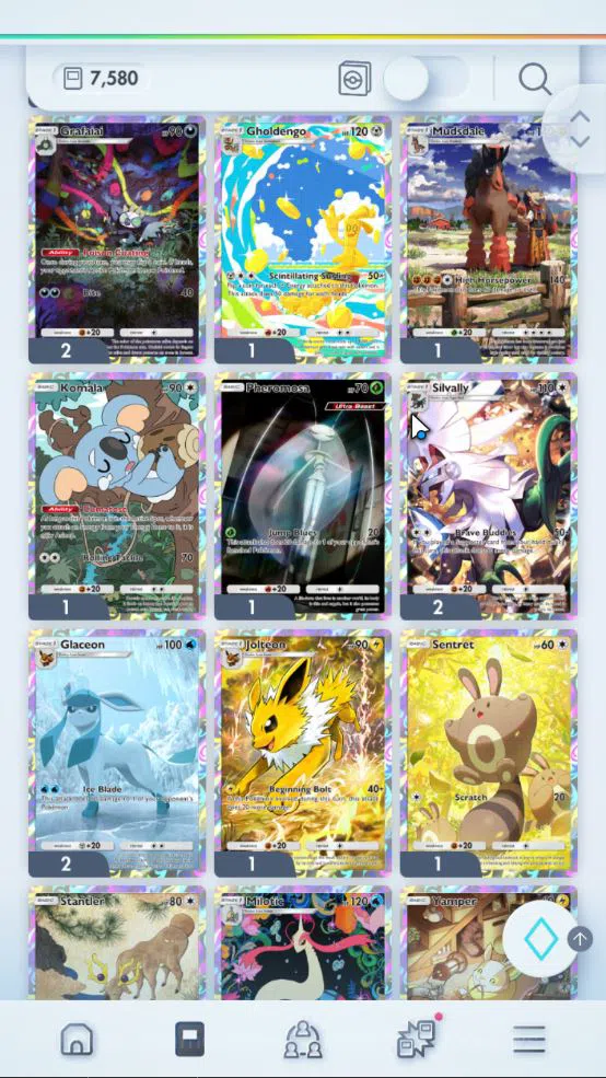 Pokémon TCG Pocket Accounts EN 7,5K Card|121EX|3Crown [Bombirdier,Mew,RCandy]3 image 8