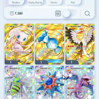Pokémon TCG Pocket Mid-Level EN 7,5K Card|121EX|3Crown [Bombirdier,Mew,RCandy]3 image 1