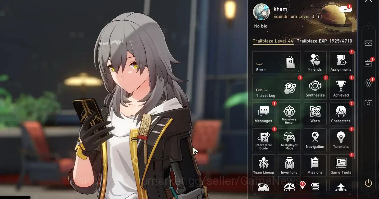 Honkai Star Rail Accounts ASIA |TL 44|11 Limited|The Herta,Anaxa,Kafka,Hysil image 1