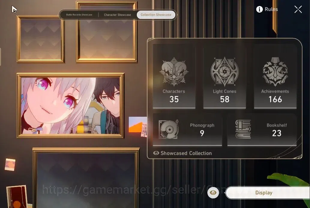 Honkai Star Rail Accounts ASIA |TL 44|11 Limited|The Herta,Anaxa,Kafka,Hysil image 3