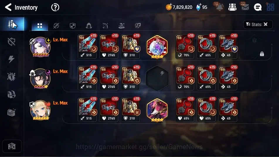 Epic Seven Accounts GLOBAL Unverif|New Era|2 ML(Ruele of Light,Straze) image 8