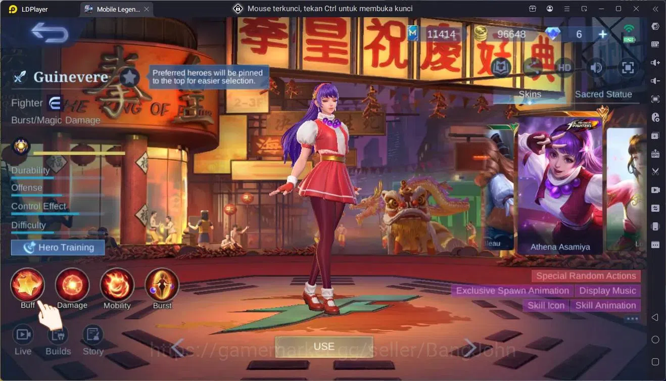 Mobile Legends: Bang Bang Accounts Global|Hero 132|Skin 360|Exalted|Legend Franco|ASP image 5