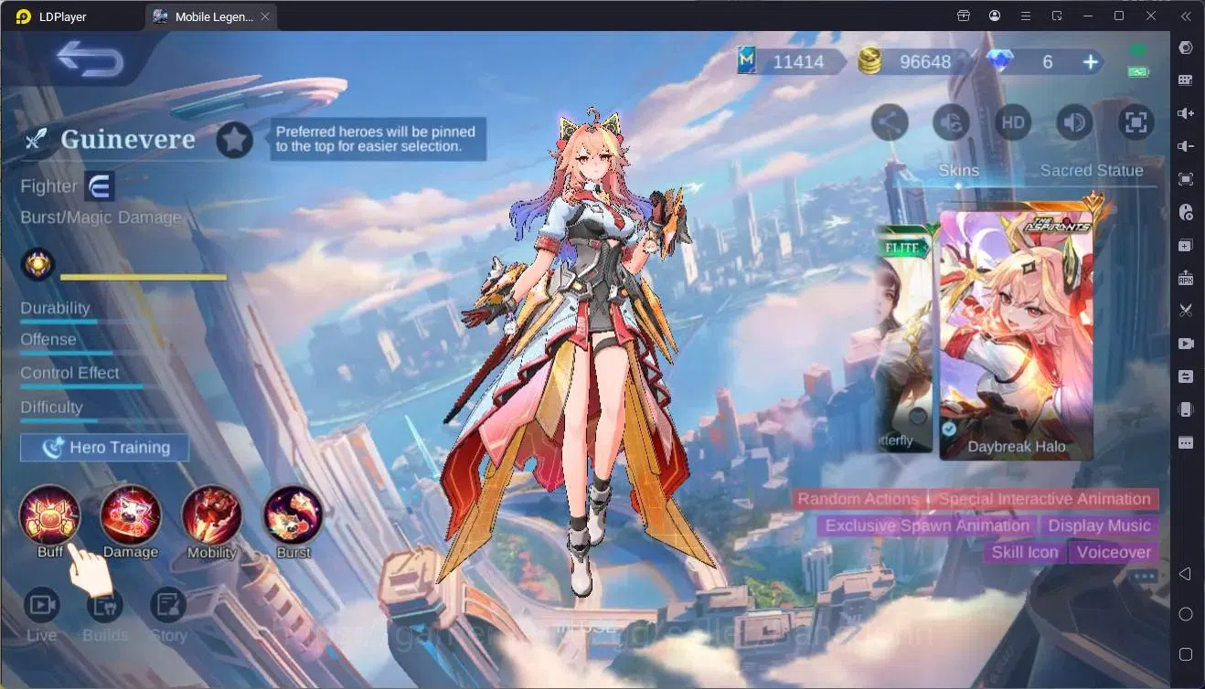 Mobile Legends: Bang Bang Accounts Global|Hero 132|Skin 360|Exalted|Legend Franco|ASP image 8