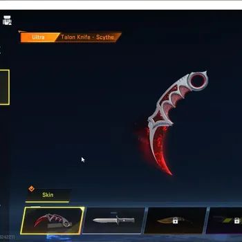 Blood Strike Accounts High-End Asia|Eternal M82 Noxdra Lv2+Melee Talon Scythe|3 Legendary Nova,P90,M700+8 Striker|Rank
