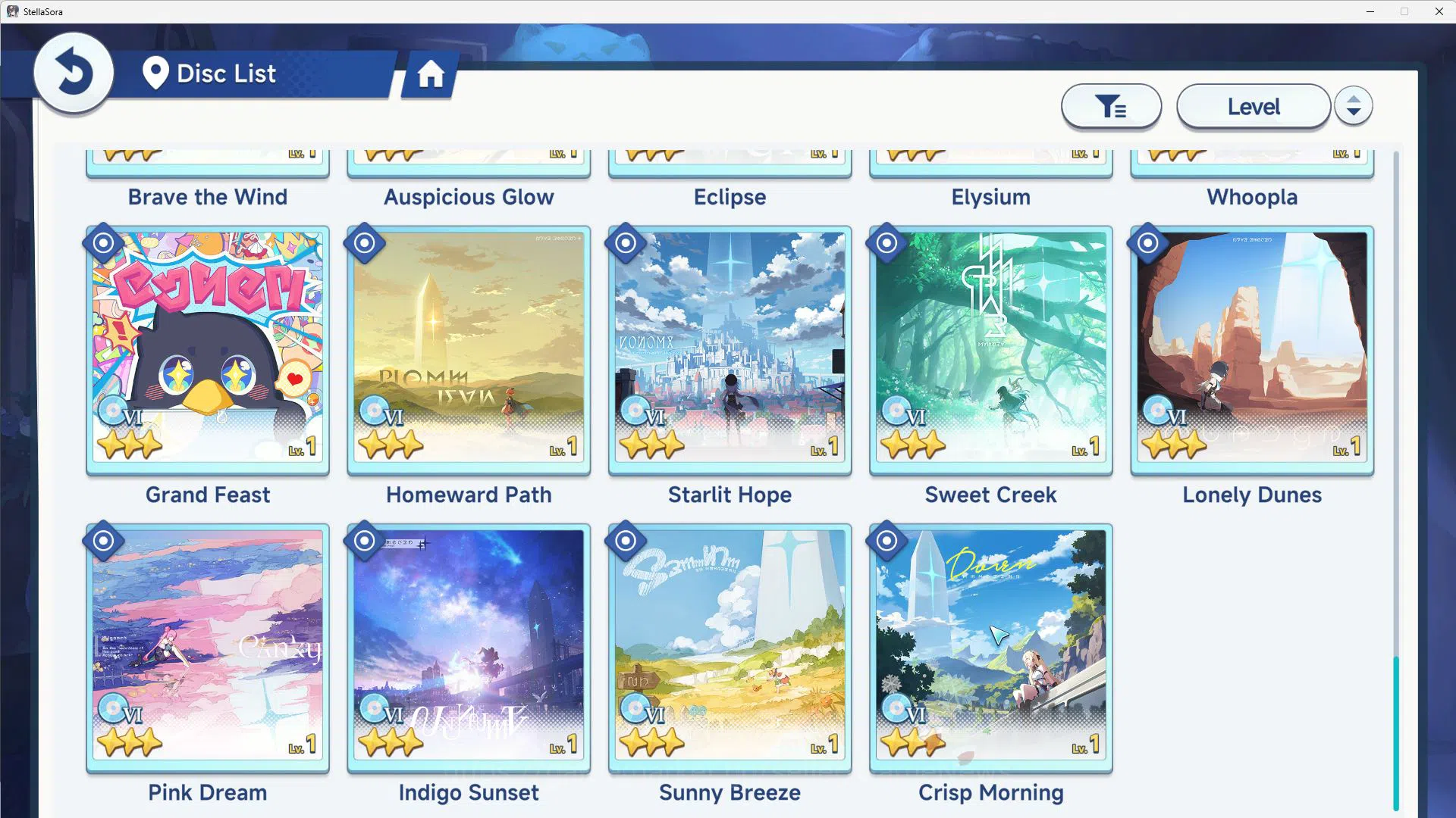 Stella Sora Accounts GLOBAL ENDGAME|10 SSR 4 Limited(Chitose,Fuyuka T1, image 11
