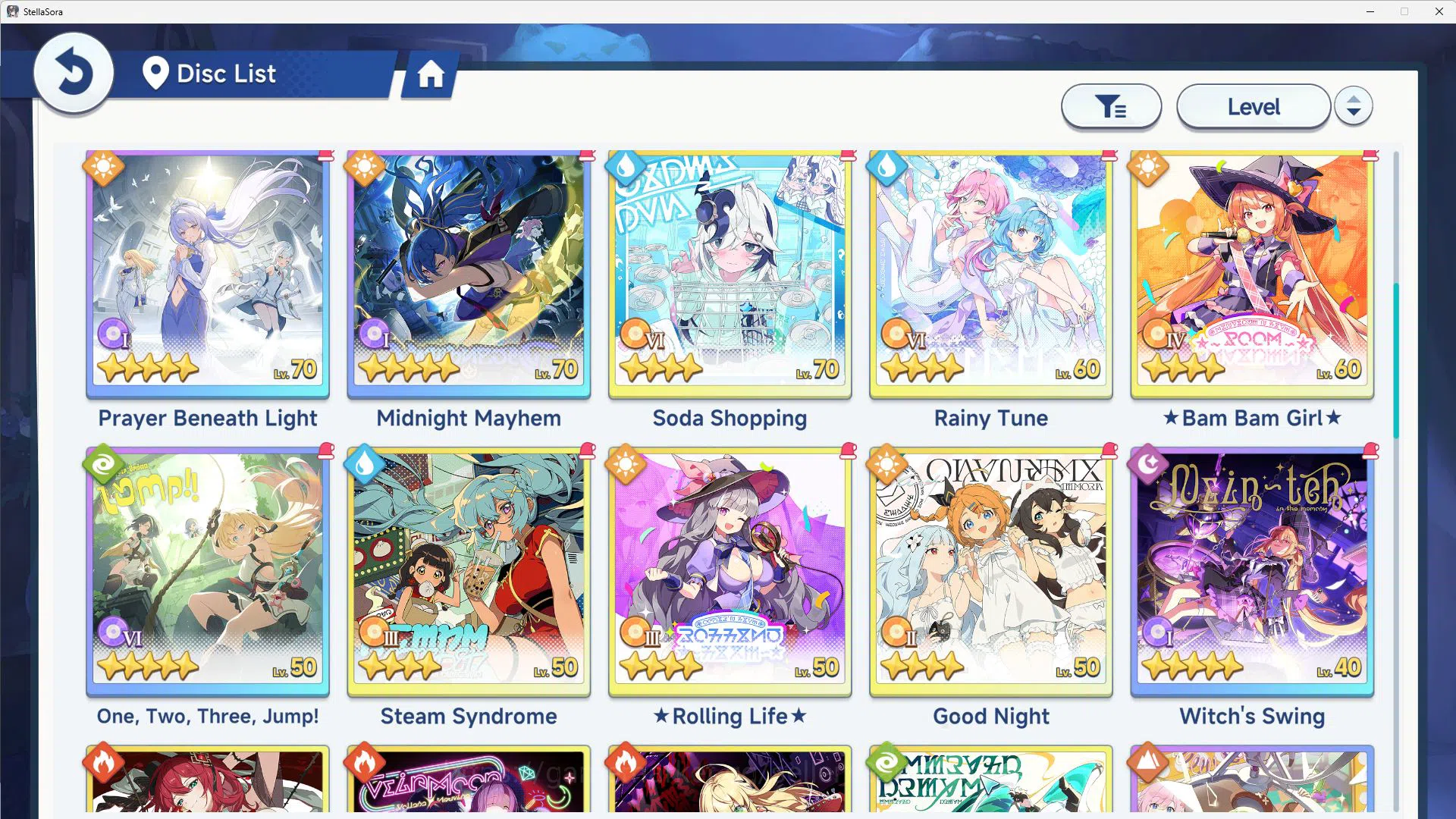 Stella Sora Accounts GLOBAL ENDGAME|10 SSR 4 Limited(Chitose,Fuyuka T1, image 14