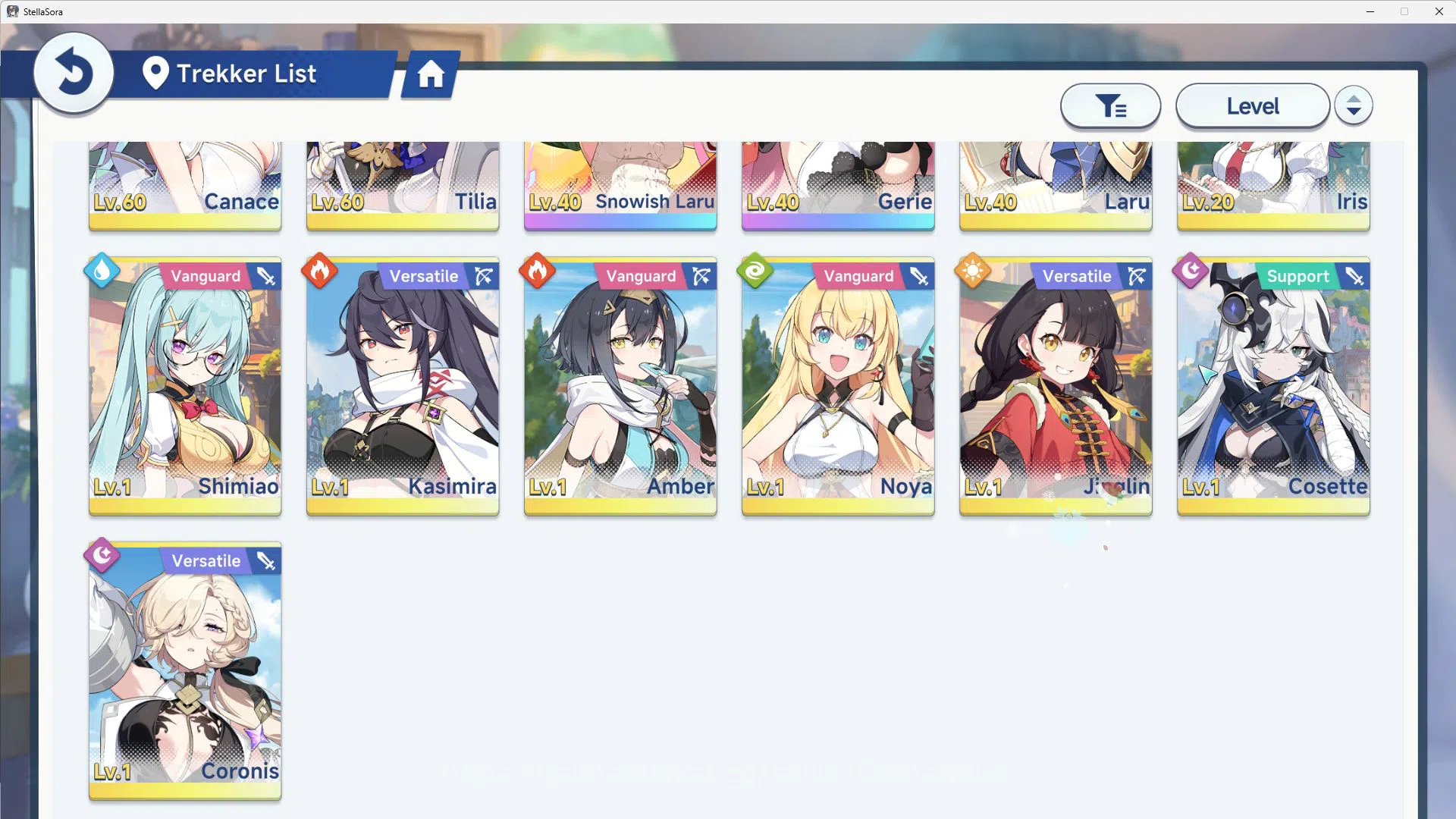 Stella Sora Accounts GLOBAL ENDGAME|10 SSR 4 Limited(Chitose,Fuyuka T1, image 18