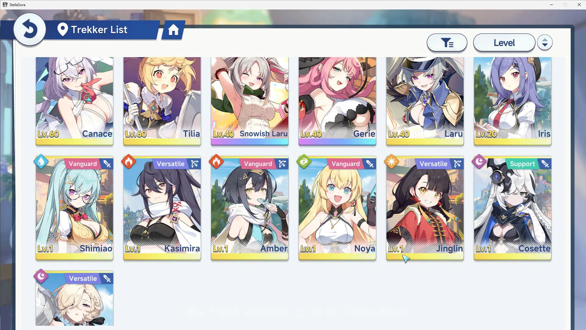 Stella Sora Accounts GLOBAL ENDGAME|10 SSR 4 Limited(Chitose,Fuyuka T1, image 19