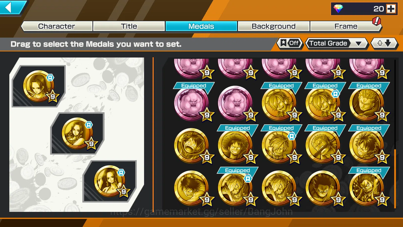 One Piece Bounty Rush Accounts GLOBAL|EX 4|1Max|WI Law,Bomo Kaido,BTKOTP Luffy,FE image 11