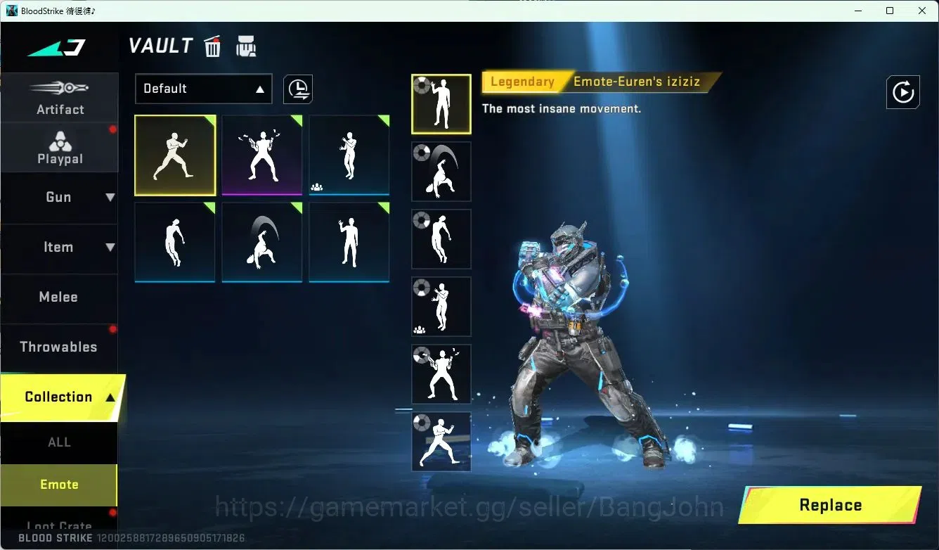 Blood Strike Accounts ASIA | 1 Eternal Gun | EVO FAL Evolved Draco | 1 A image 13
