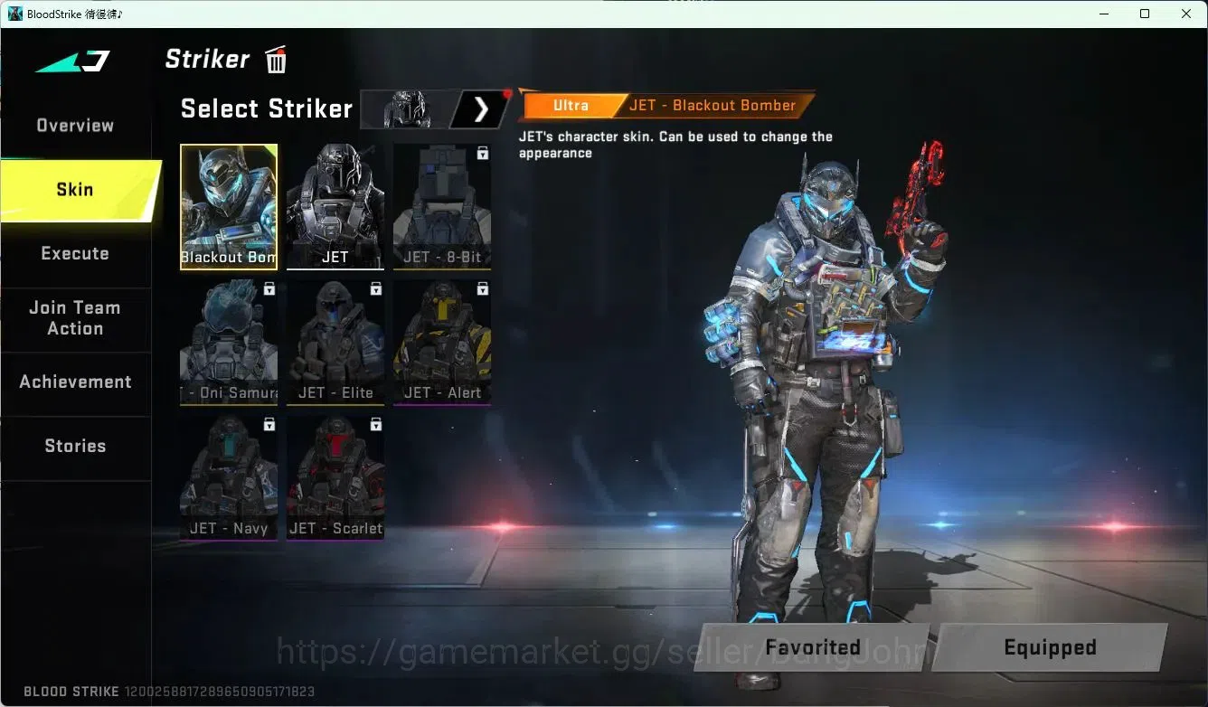 Blood Strike Accounts ASIA | 1 Eternal Gun | EVO FAL Evolved Draco | 1 A image 2