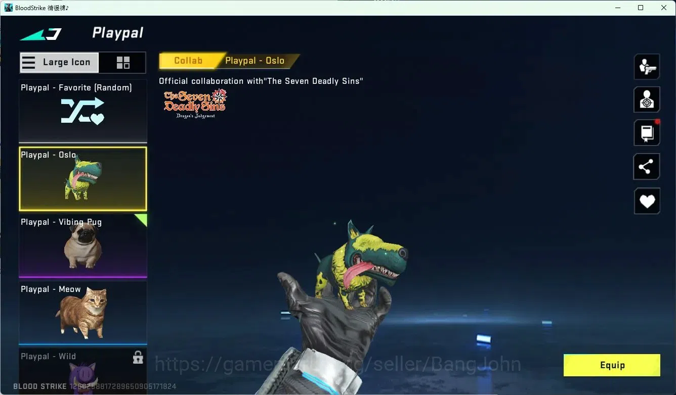 Blood Strike Accounts ASIA | 1 Eternal Gun | EVO FAL Evolved Draco | 1 A image 4