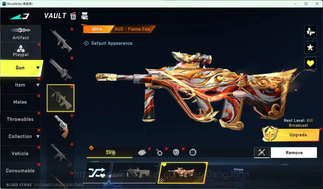 Blood Strike Accounts ASIA | 1 Eternal Gun | EVO FAL Evolved Draco | 1 A image 7